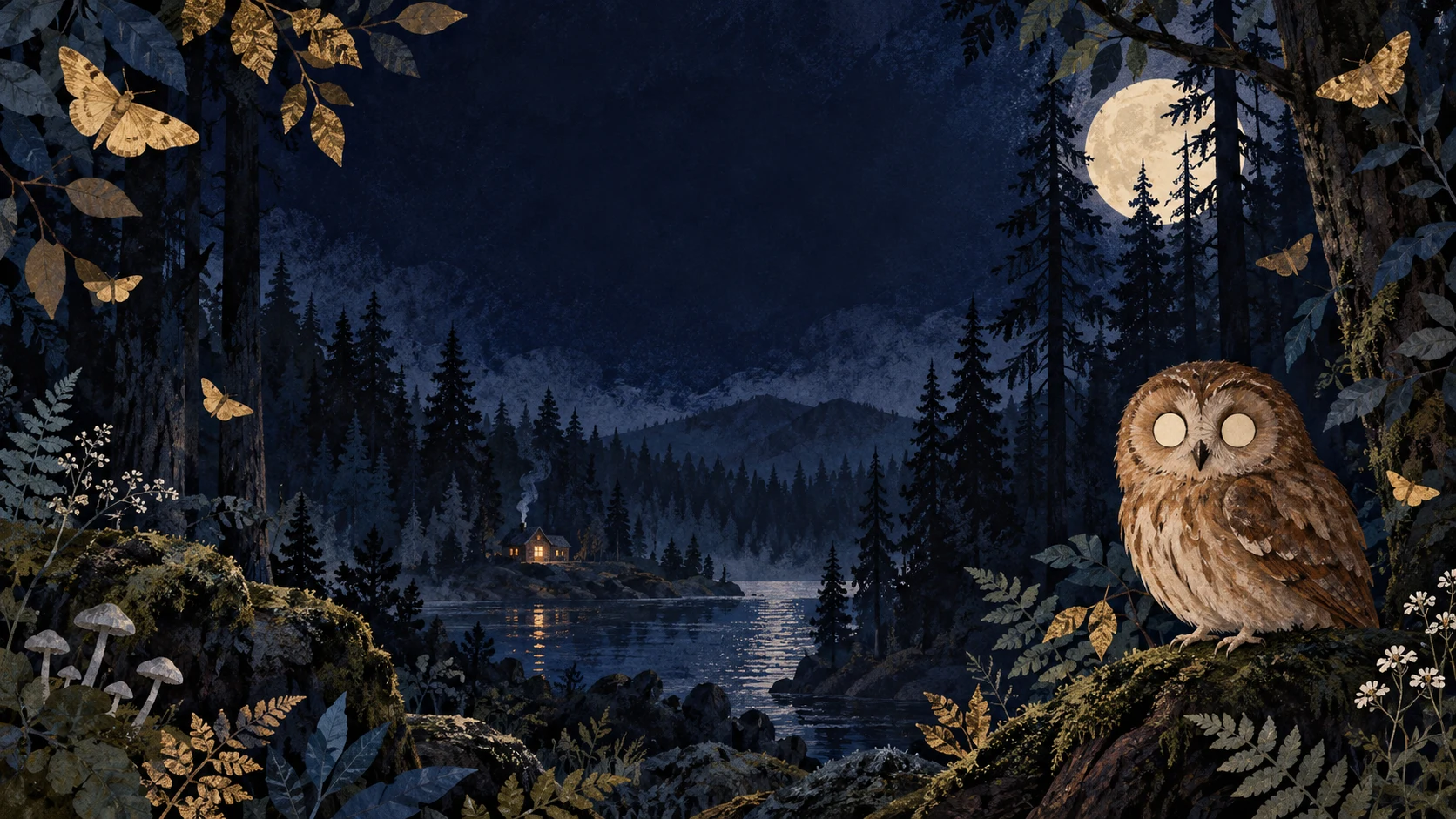 The original imagined night forest